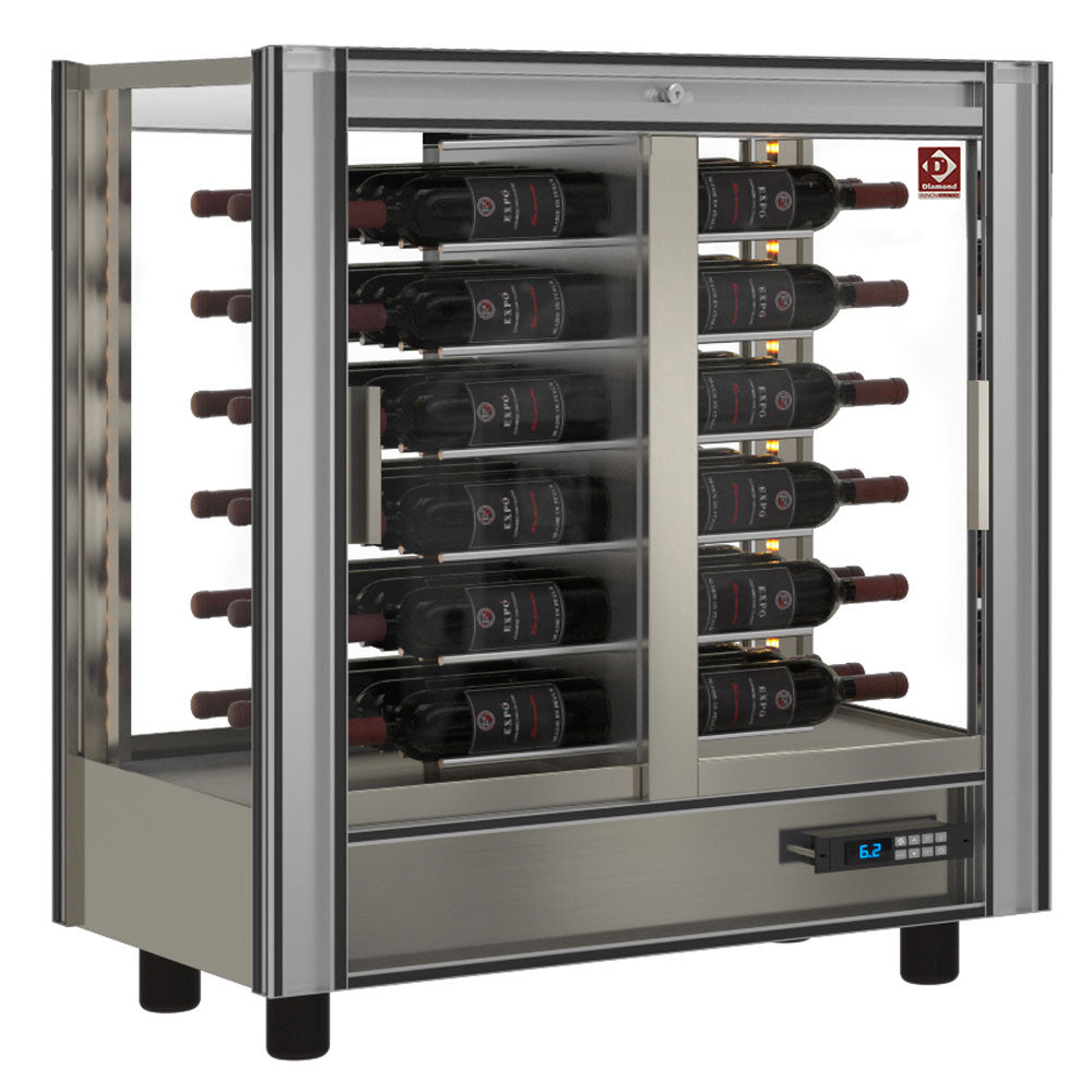 Diamond Refrigerated winecooler Lt. 216 - Through - Modulable - PVV-1/TR-R6