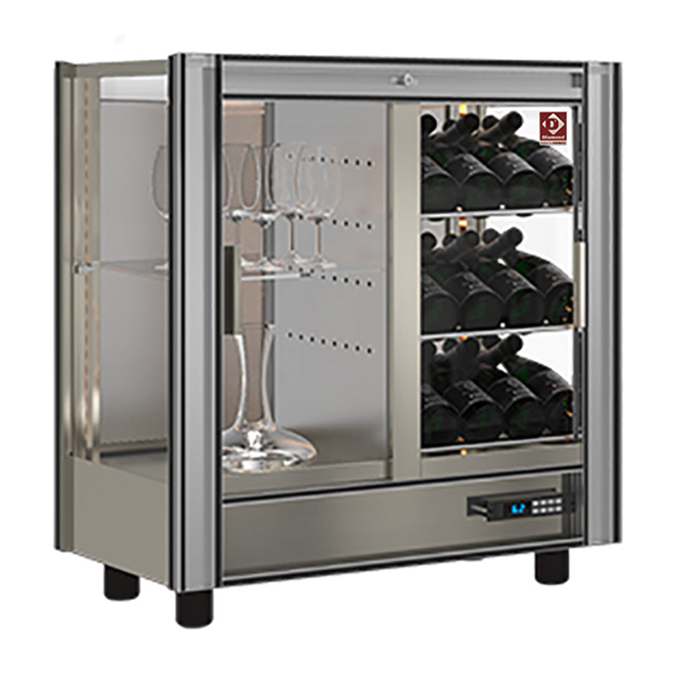 Diamond Refrigerated winecooler Lt. 216 - Modulable - PVV-4-R6