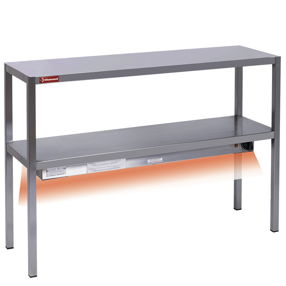 Diamond Heated "Chef" shelf - 2 levels - RC102