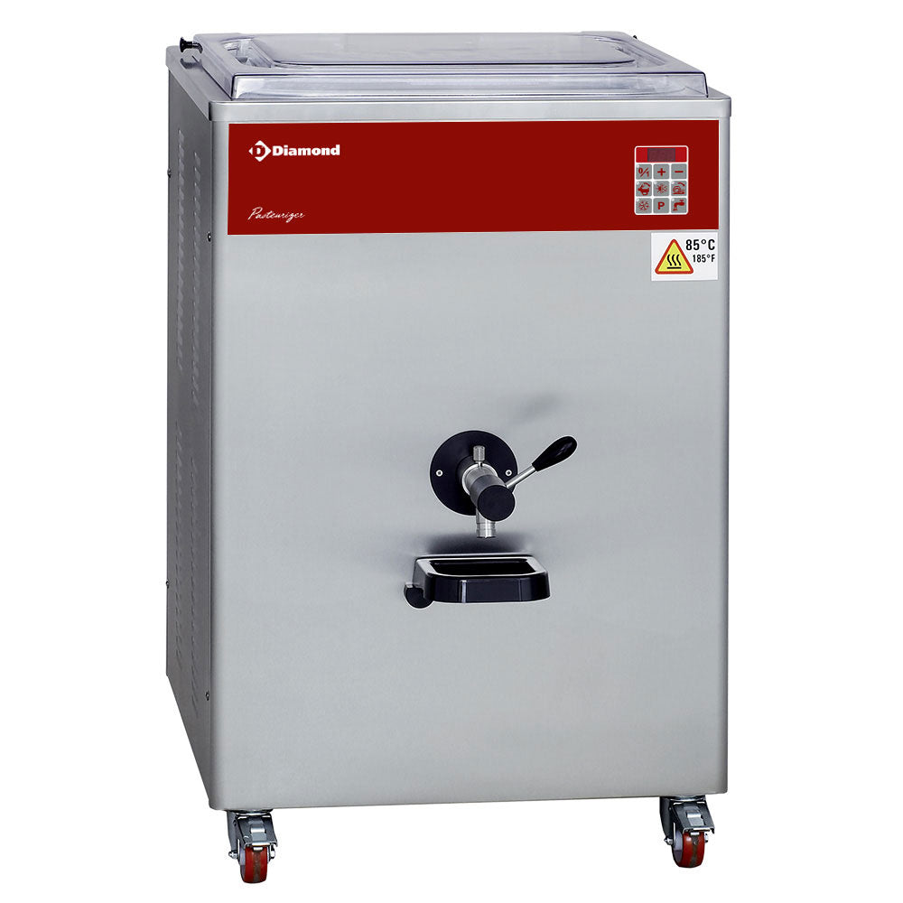 Diamond Pasteurization appliance 120 L/h, water condenser - SPS/120W