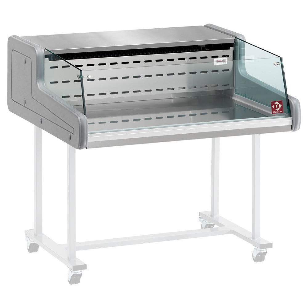 Diamond Koelvitrine - selfservice glazen paneel - SUP15-ZS/R2