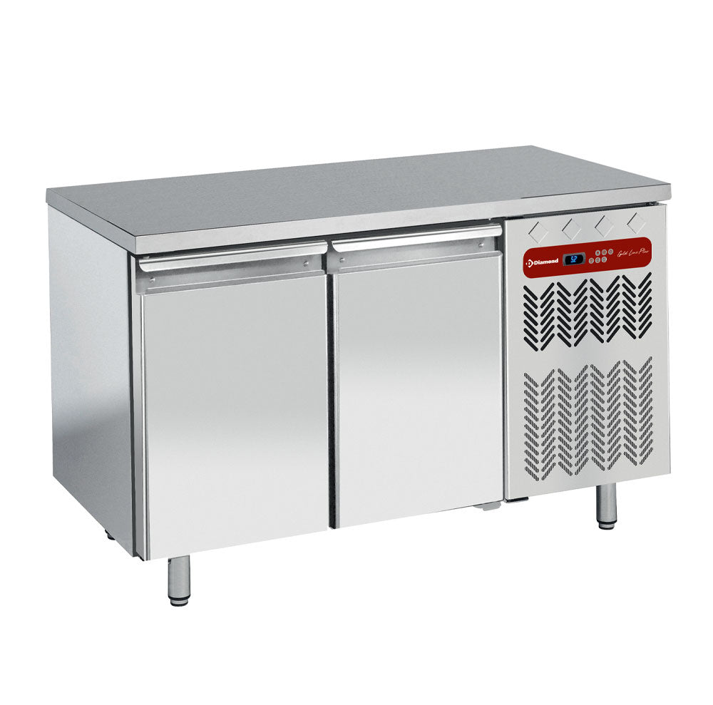 Diamond Ventilated freezing table, 2 doors GN 1/1 - TG2B/H-R2