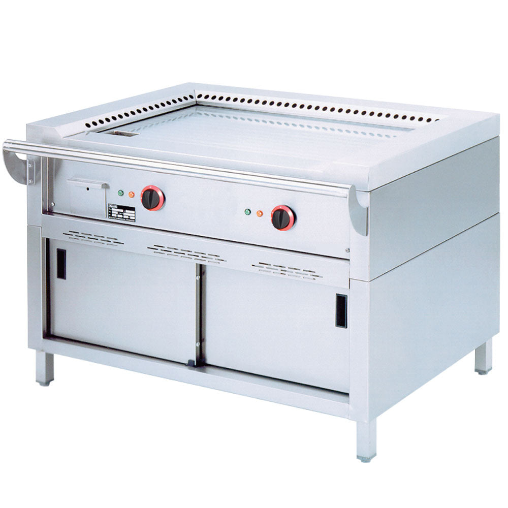 Diamond Electric "Teppanyaki" Platte, 2 Kochzonen (2x 5,85 kW), auf Unterschrank - TPE2-12