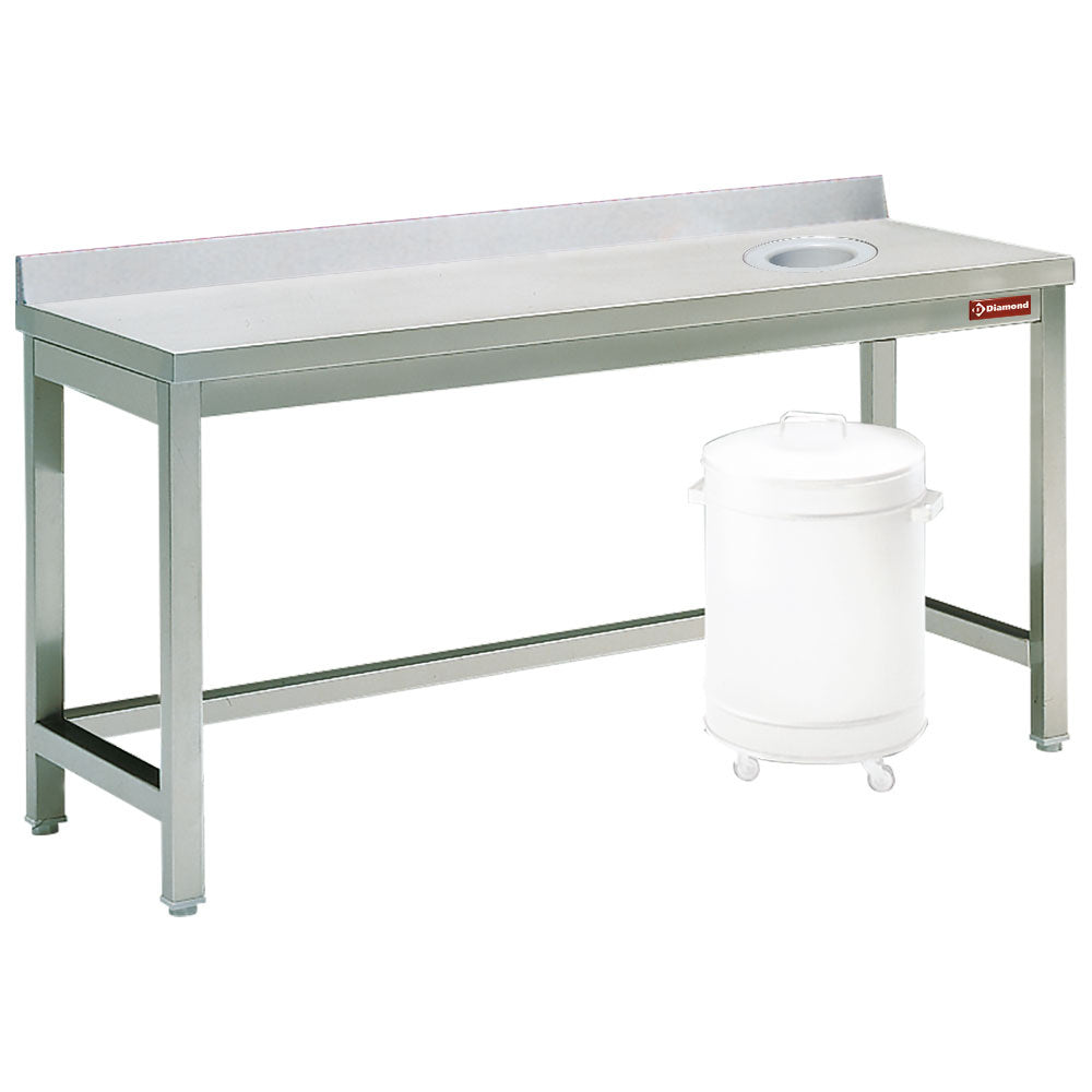 Diamond Sorting table with opening for waste + bord - TS1270D | Cubo ...