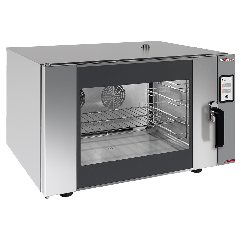 Diamond Electric steam-convection oven, 2 speeds, TOUCH SCREEN (with core probe) - WR-FCV4-DG