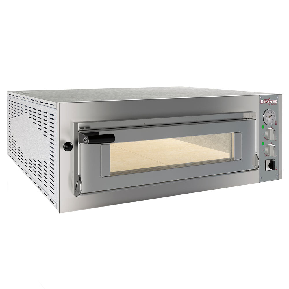 Diamond Electric oven 4 pizzas diam. 350mm, 1 room - WR-FS04-MS