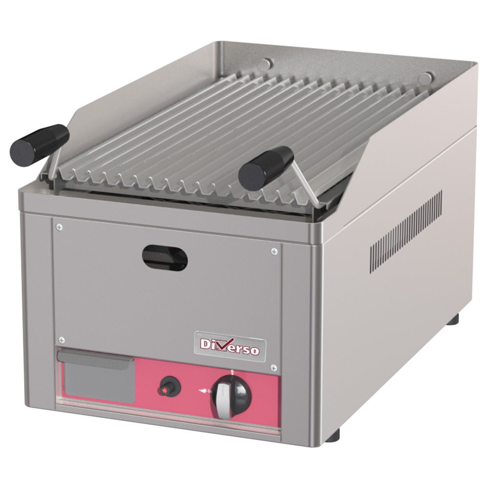 Diamond Lava rock grill 1/2 module 4kw - WR-GRL-G4