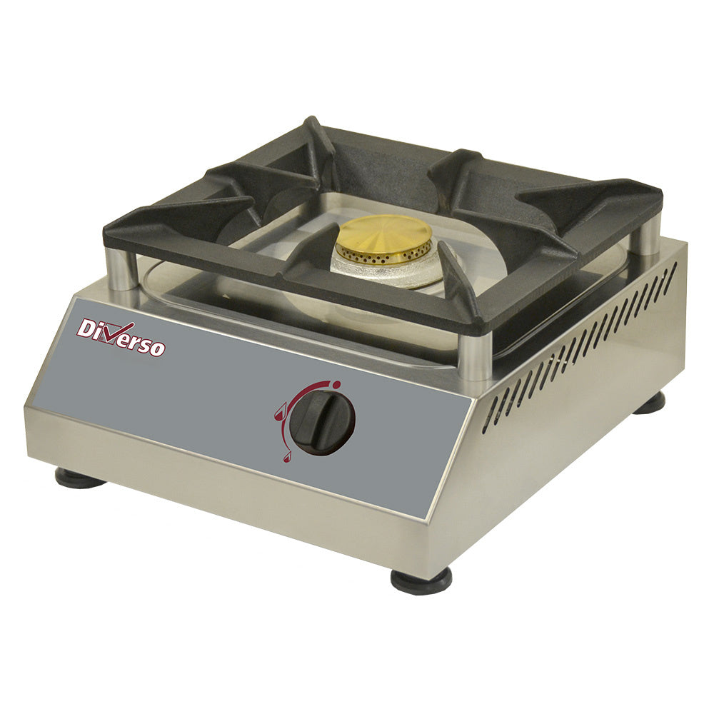 Diamond Table top gas stove, 1 burner 5 kW - WR-RTS/1G