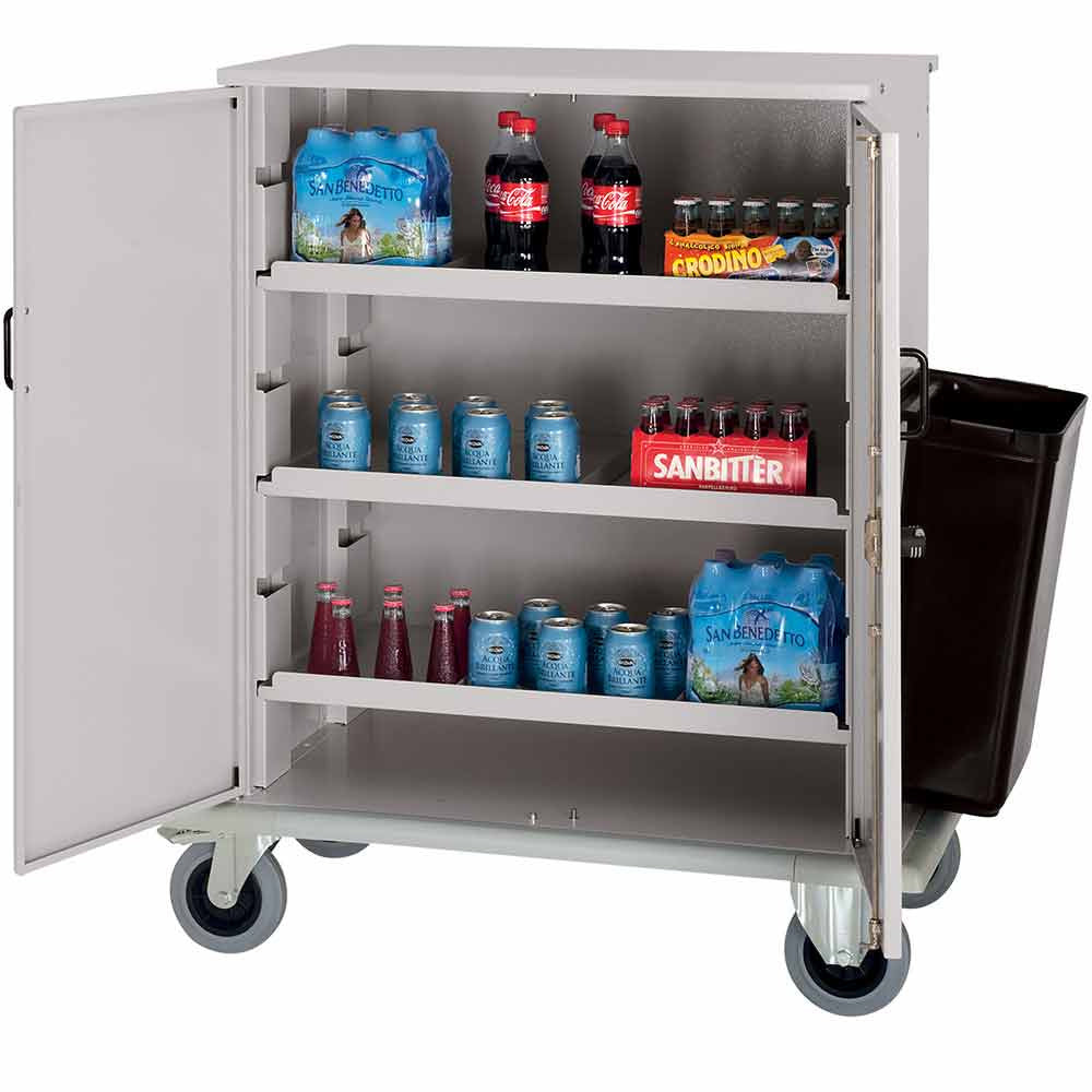 Diamond Closed carriage for minibars filling - CMB/2