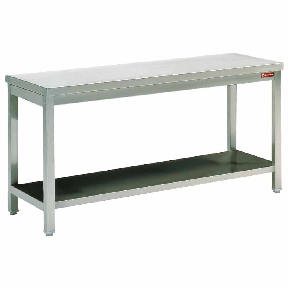 Diamond Work table with  undershelf  - TL2271