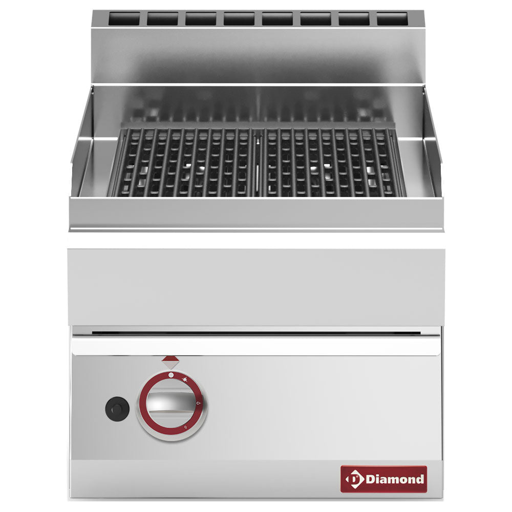 Diamond Gas steam grill, with cast iron cooking grid -Top- - G65/GGF4T-N