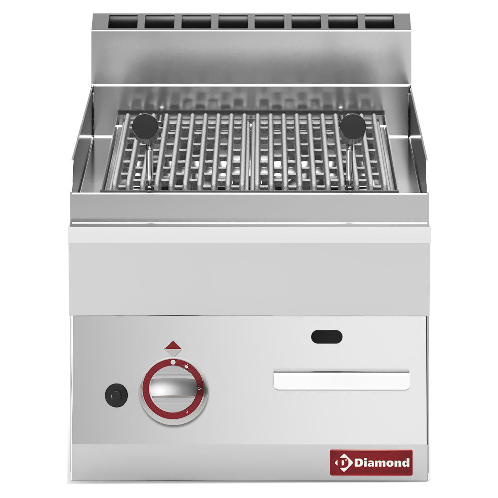 Diamond Lavastein-Gasgrill, Gusseisen-Grillrost -Top- - G65/GPL4T-N