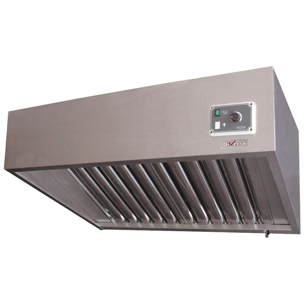 Diamond Complete hood, (7/7-1500 M3/h) 120 Pa, variator, 2 filters - WR-K107-TV