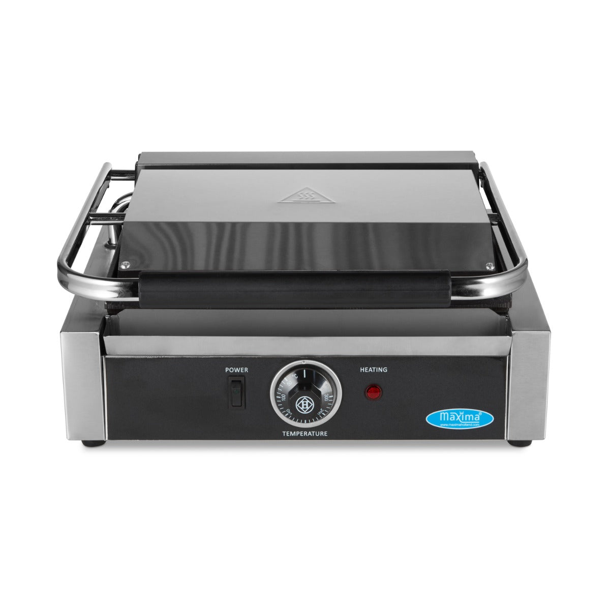 Maxima Kontaktgrill - Geriffelt - Einzelne Grillplatte - 33,5cm - 09300436