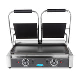 Maxima Contact Grill - Glad - Dubbele Grillplaat - 2 x 22cm - 09300437