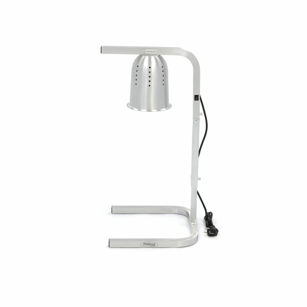 Maxima Wärmelampe - 1 Lampe - inkl. 1 Lampe und 1 x 1/2 GN-Behälter - 09362040