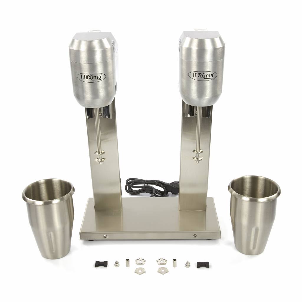 Maxima Drinks Mixer - 2 x 2L - 2 Kopjes - 2 Snelheden - 09362102