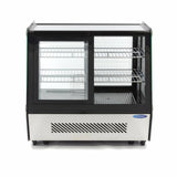 Maxima  Display Fridge - 125L - 71cm - Front and Rear Sliding Doors  - 09400847