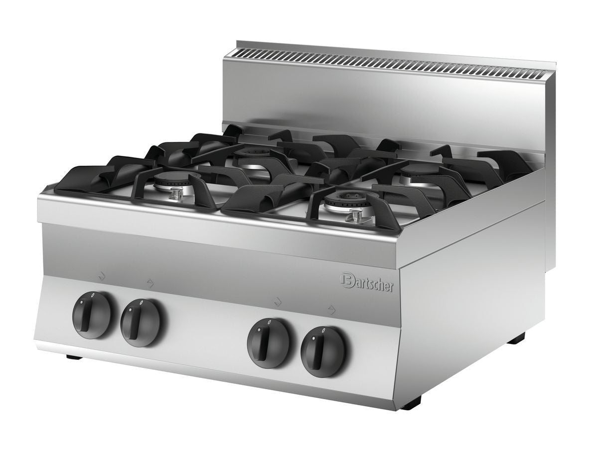 Bartscher Gas stove 650, 4BR, TU - 1151033