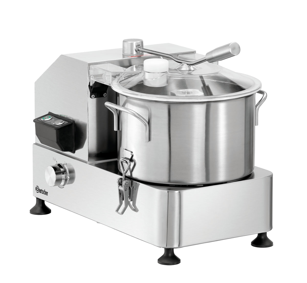 Bartscher Cutter 1000 - 6L - Cutter Vegetables - Chop Meat Fast - Double Knife - 2100 RPM - 120840