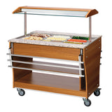 Bartscher Buffet trolley, hot, 3x 1/1GN - 125614