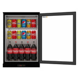 Bar Fridge 133L - 1 Glass Door - Lockable - CS-130H-EE