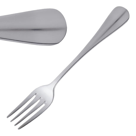 Olympia Baguette Dessert Fork (Pack of 12) - D598  Olympia