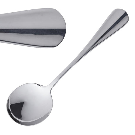 Olympia Baguette Soup Spoon (Pack of 12) - D601  Olympia