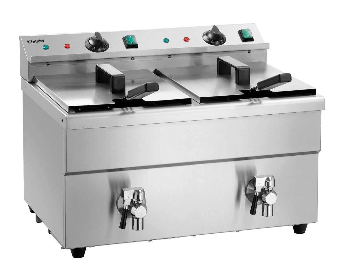 Bartscher Induction deep fat fryer 2x8L Plus - 165119