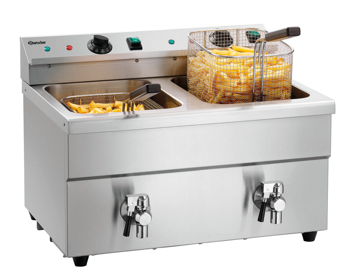Bartscher Induction deep fat fryer 2x8L Plus - 165119
