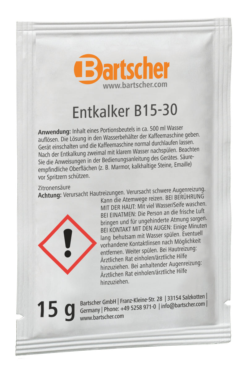 Bartscher Entkalker B15-30 - 190065