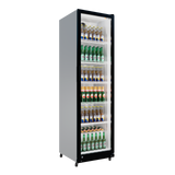 Cubo Display Fridge 373L - 1 Glass Door with LED lights- Lockable - Energy Efficient - CS-390W