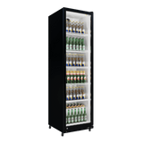 Cubo Drankenkoelkast 373L - Glazen deur met LED-verlichting - Afsluitbaar met slot - Energiezuinig - CS-390W
