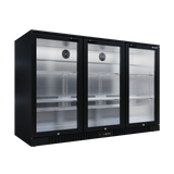 Cubo Barkühlschrank 324L - 3 Glasflügeltüren- Abschließbar - CS-320H-EE