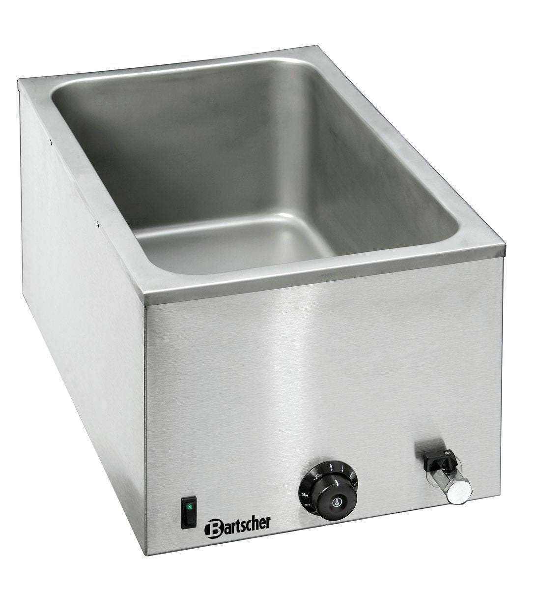 Bartscher Bain Marie, 1/1GN, 200mm, w. faucet - 200207