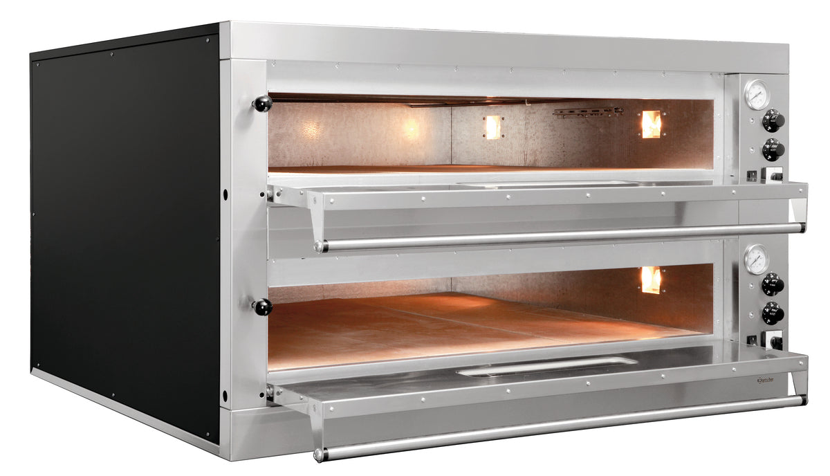 Bartscher Pizza oven ET 205, 2Bch 1050x1050 - 2002170