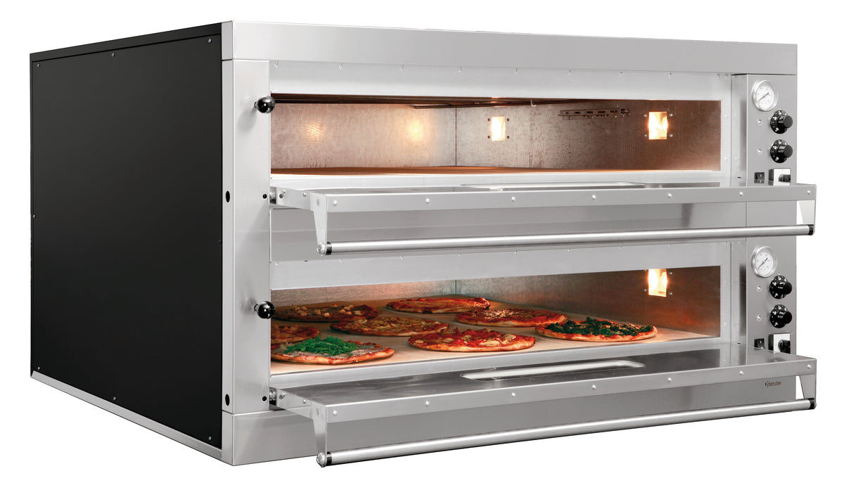 Bartscher Pizza oven ET 205, 2Bch 1050x1050 - 2002170