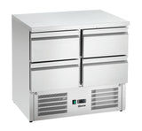 Bartscher Mini-refrigerated counter 900S4 - 200282
