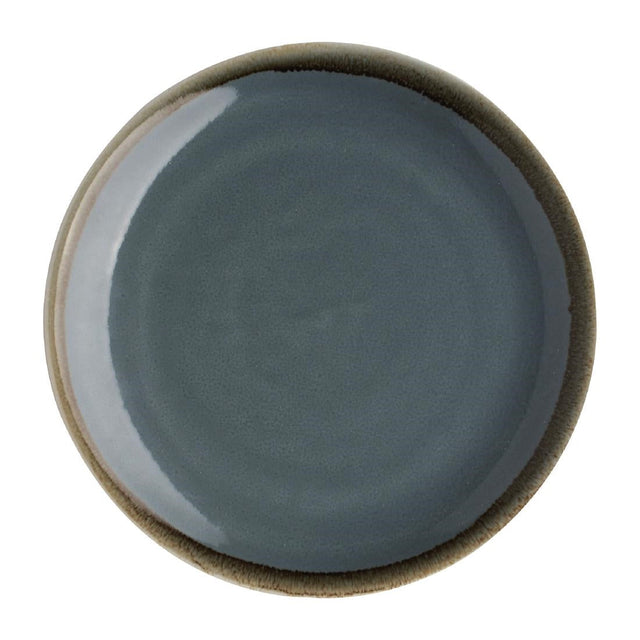 Olympia Kiln Round Coupe Plate Ocean 230mm (Pack of 6) - SA282  Olympia