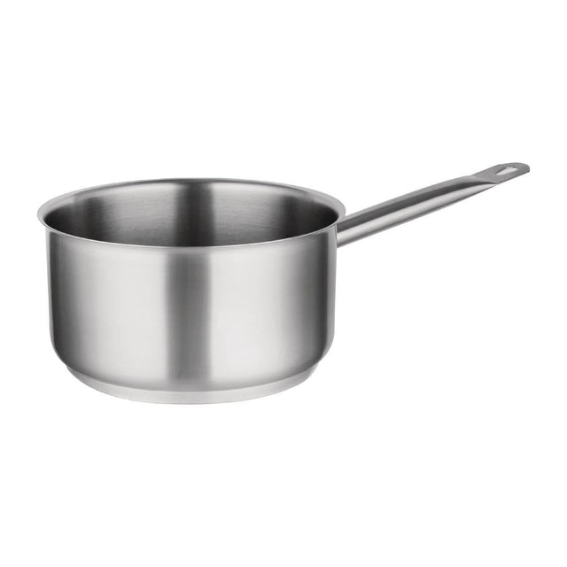 Vogue Stainless Steel Saucepan 16cm - M943  Vogue