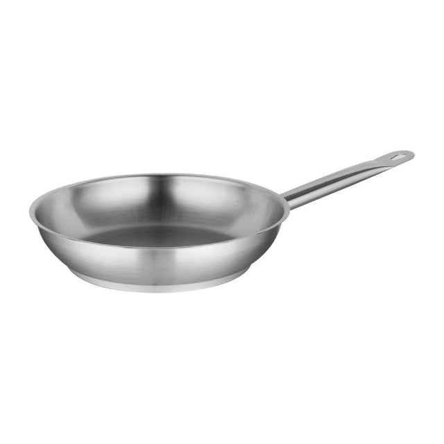 Vogue Stainless Steel Frying Pan 28cm - M926  Vogue