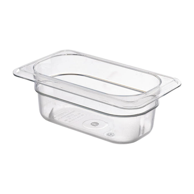 Cambro Polycarbonate 1/9 Gastronorm Tray 65mm - DM759  Cambro