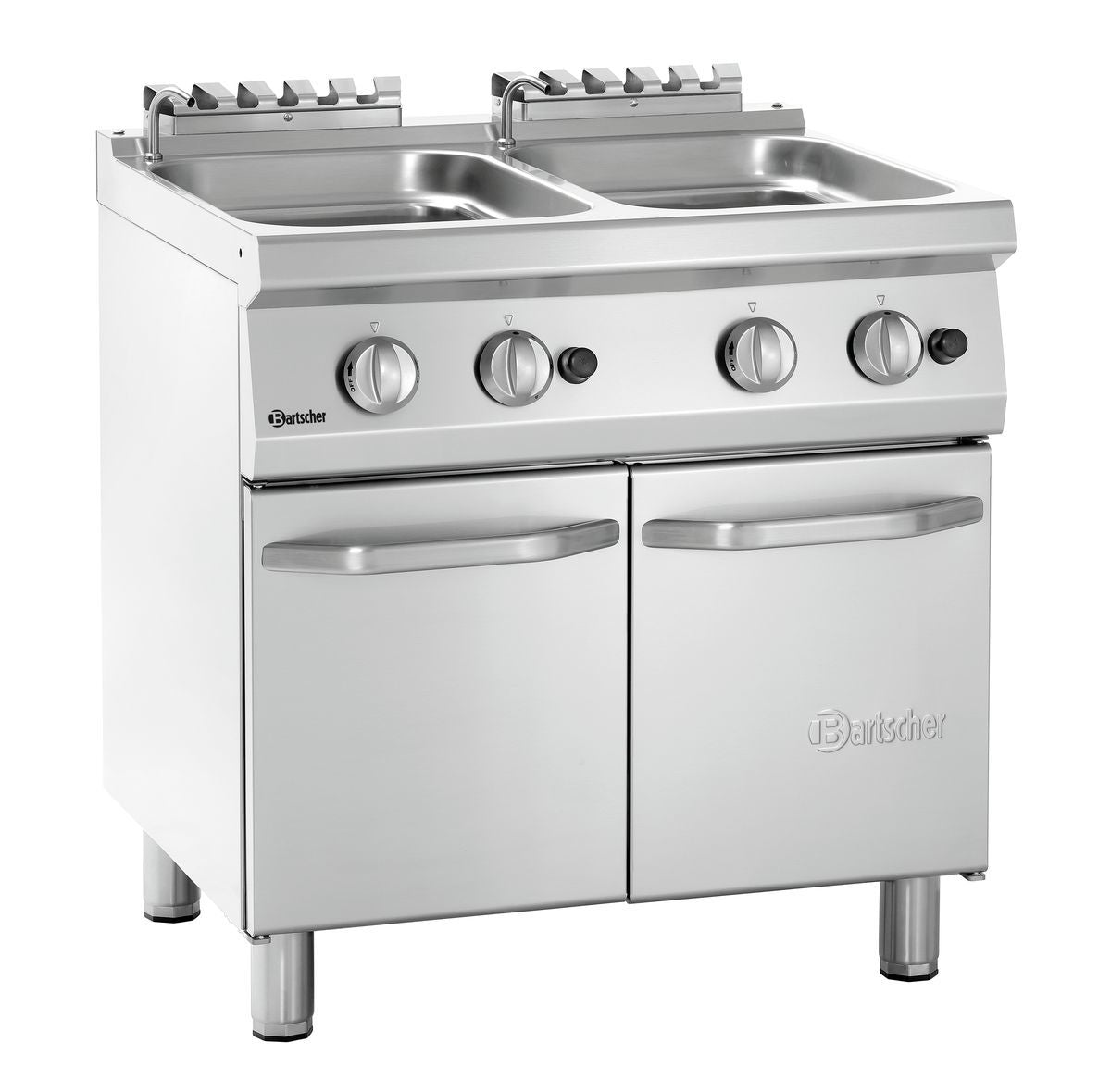 Bartscher Pasta cooker, gas 700, W800 2x24L - 2853101