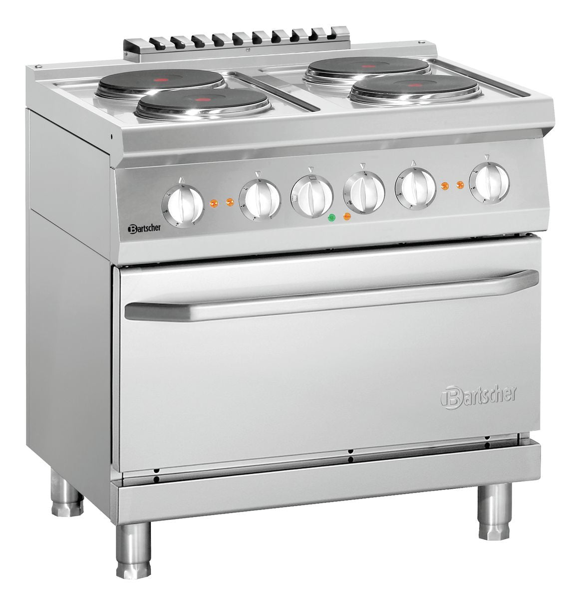 Bartscher Electric stove 700, W800, 4PL, elO - 286234W