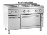 Bartscher Electric range 700, B1200, 6PL, EBO - 286247