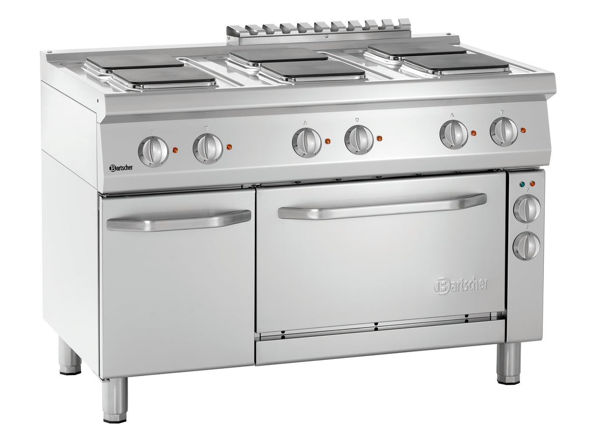 Bartscher Electric range 700, B1200, 6PL, EBO - 286347