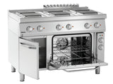 Bartscher Electric range 700, B1200, 6PL, EBO - 286347