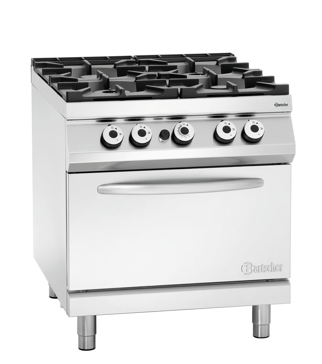 Bartscher Gas stove 900, W900, 4BR, gsO - 2952171