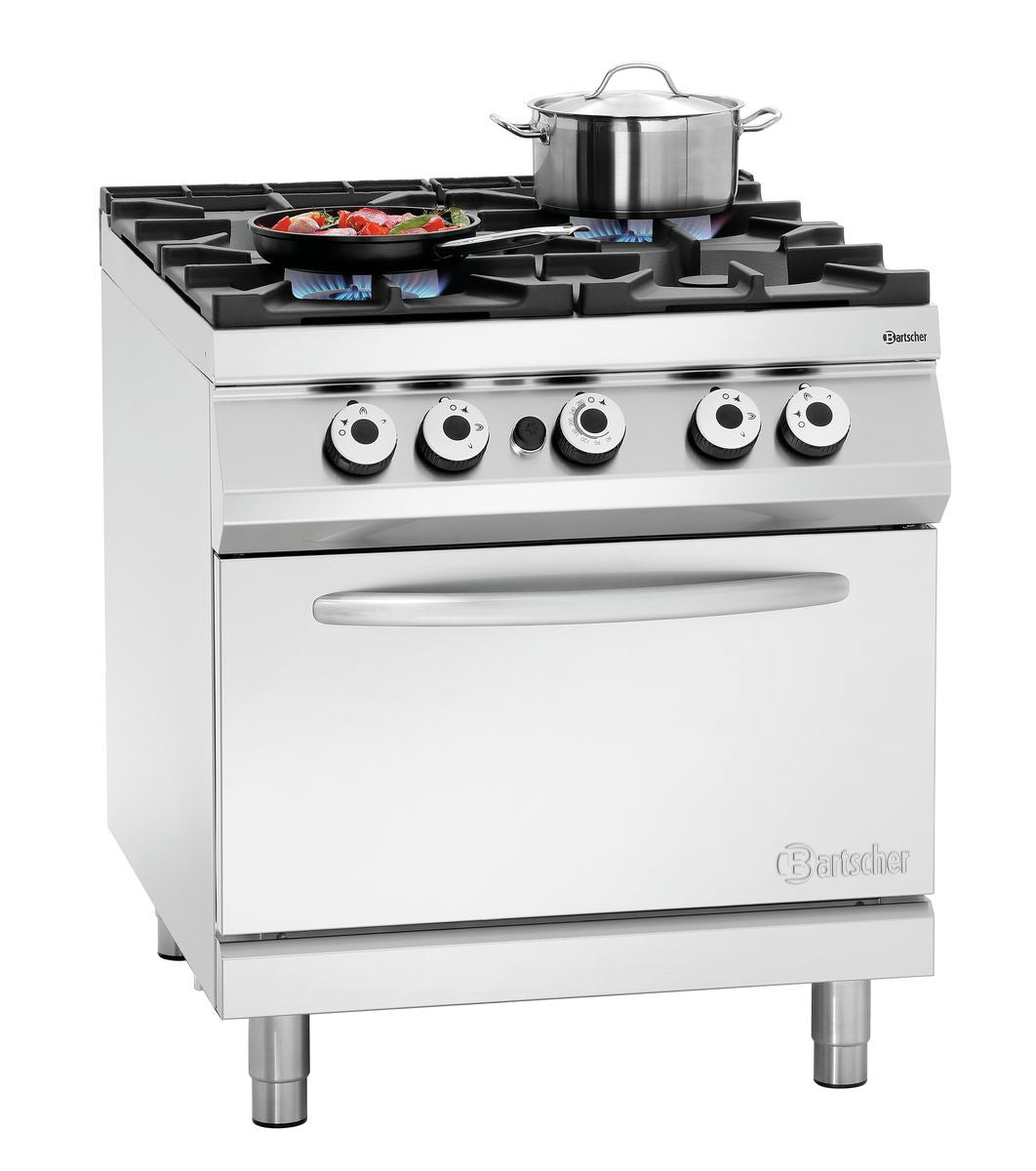 Bartscher Gas stove 900, W900, 4BR, gsO - 2952171