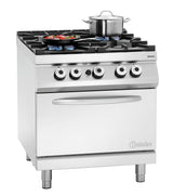 Bartscher Gas stove 900, W900, 4BR, gsO - 2952171